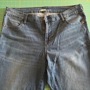 Old Navy Medium Blue Super Skinny Jeans (14 Long)